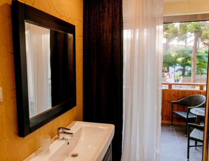 Люкс 2-местный 1-комнатный в Морских коттеджах - Отель «Прометей Клуб»