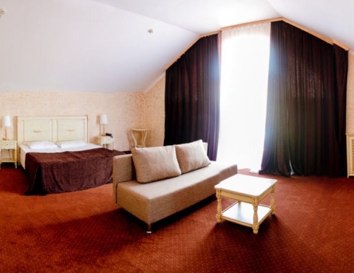 Люкс 2-местный 1-комнатный мансардный № 154 в Морском коттедже - Отель «Прометей Клуб»