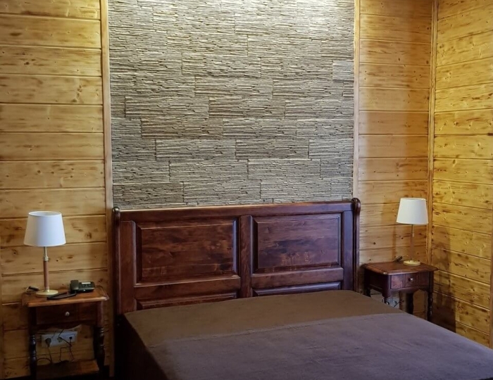 Люкс 2 местный 2 комнатный мансарный  в коттеджах NEW - Отель «Прометей Клуб»