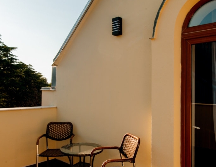 Люкс 2-местный 2-комнатный в Морских коттеджах, мансардный №155 - Отель «Прометей Клуб»