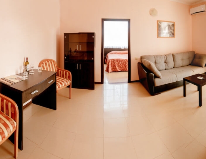 Люкс 2-мест 3-комнатный МИНИ-СИТИ - Отель «Прометей Клуб»