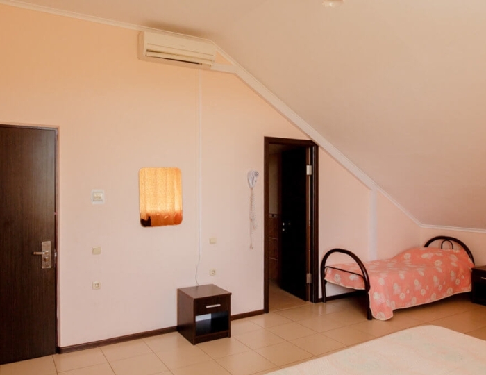 Супериор 2-мест 1-комн мансарда МИНИ-СИТИ - Отель «Прометей Клуб»