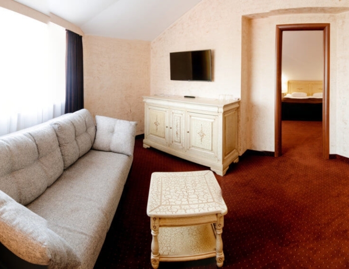 Сьют 2-местный 2-комнатный в Морских коттеджах - Отель «Прометей Клуб»